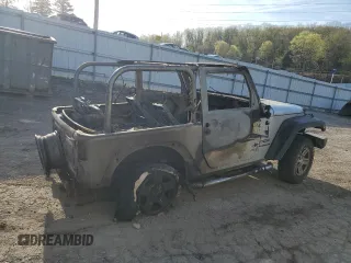 2012 Jeep Wrangler Sport z VIN 1C4AJWAG3CL260122, wystawiony jako Copart lot #54404815 z przebiegiem Nie podano mil oraz Szkoda całkowita • Salvage title. Historia ofert i sprzedaży dostępna na DreamBid. Obrazek 3.