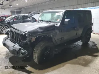 2021 Jeep Wrangler Unlimited Sport S with VIN 1C4HJXDN5MW859800, listed as a Copart auction lot 85436824 with 40,010 mi miles and Salvage Title. Bid and sale history available at carsss.com. Image 1.