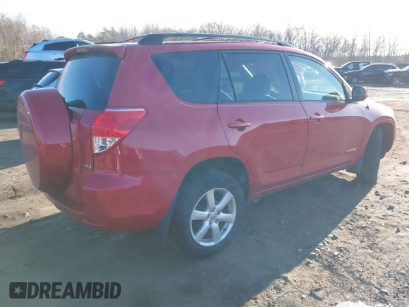 2007 Toyota RAV4 Limited with VIN JTMBK31V076027687, listed as a IAAI auction lot 41592704 with 247,113 mi miles. Bid and sale history available at carsss.com. Image 4.