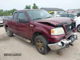 2006 Ford F-150 XLT with VIN 1FTPX14586NB61052, listed as a IAAI auction lot 42452566 with 145,612 mi miles and . Bid and sale history available at DreamBid. Image 1.