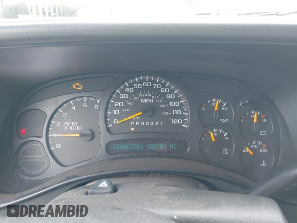 2006 Chevrolet Silverado 1500 LT1 with VIN 1GCEC19T26Z151569, listed as a IAAI auction lot 41817845 with 182,706 mi miles and . Bid and sale history available at DreamBid. Image 7.