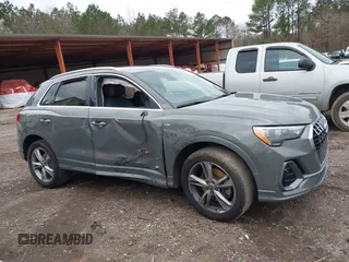 2020 Audi Q3 S line Premium with VIN WA1DECF34L1046543, listed as a IAAI auction lot 41715612 with 71,816 mi miles. Bid and sale history available at carsss.com. Image 13.