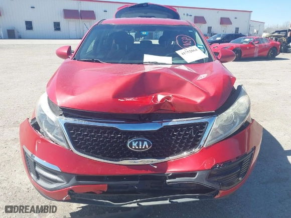 2015 Kia Sportage LX with VIN KNDPB3AC4F7702194, listed as a IAAI auction lot 41752864 with 170,256 mi miles. Bid and sale history available at carsss.com. Image 6.