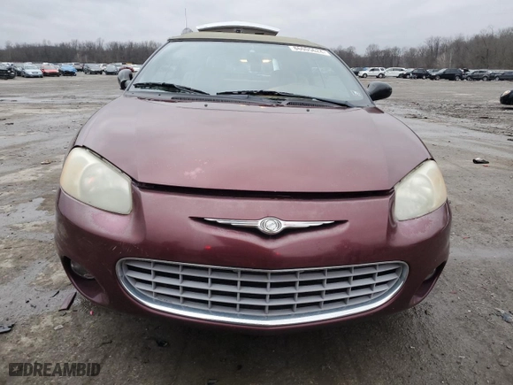 2002 Chrysler Sebring LXi with VIN 1C3EL55R32N250408, listed as a Copart auction lot 86005624 with 110,238 mi miles and Salvage Title. Bid and sale history available at carsss.com. Image 5.