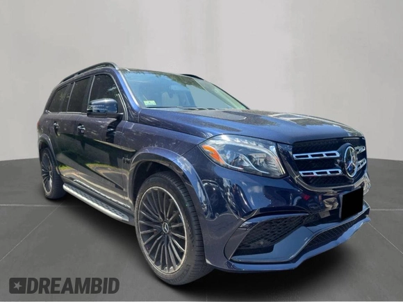 2019 Mercedes-Benz GLS 63 AMG z VIN 4JGDF7FE6KB221214, wystawiony jako Copart lot #62882855 z przebiegiem 61 466 mil mil oraz Czysty tytuł • Clean title. Historia ofert i sprzedaży dostępna na DreamBid. Obrazek 1.