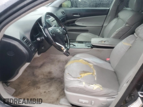 2007 Lexus GS 350 with VIN JTHCE96S670008642, listed as a Copart auction lot 43936045 with 0 mi miles and Salvage Title. Bid and sale history available at carsss.com. Image 7.