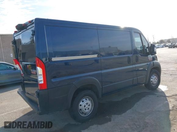 2022 Ram ProMaster Cargo with VIN 3C6LRVNG5NE121179, listed as a IAAI auction lot 41837218 with 35,190 mi miles and . Bid and sale history available at DreamBid. Image 4.