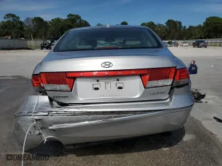 2007 Hyundai Azera SE with VIN KMHFC46F27A242907, listed as a Copart auction lot 75424854 with 151,576 mi miles and Salvage Title. Bid and sale history available at carsss.com. Image 6.