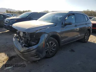 2022 Volkswagen Tiguan S z VIN 3VV1B7AXXNM020197, wystawiony jako Copart lot #43481835 z przebiegiem 67 680 mil mil oraz Szkoda całkowita • Salvage title. Historia ofert i sprzedaży dostępna na DreamBid. Obrazek 1.