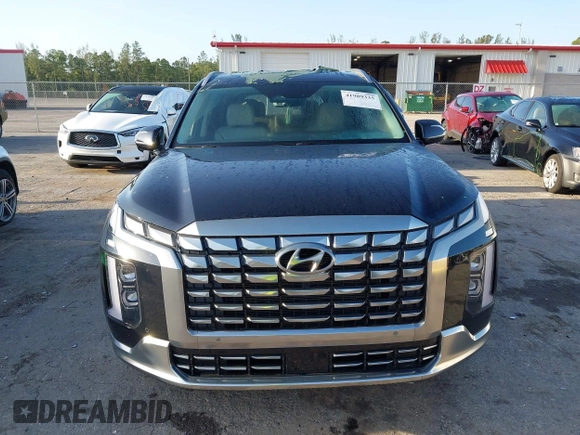 2024 Hyundai Palisade Calligraphy z VIN KM8R74GE2RU677273, wystawiony jako IAAI lot #41989335 z przebiegiem 9 200 mil mil oraz . Historia ofert i sprzedaży dostępna na DreamBid. Obrazek 12.