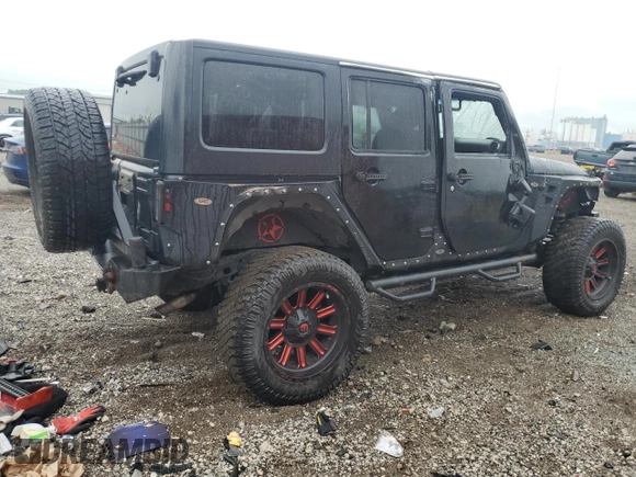 2016 Jeep Wrangler Unlimited Sport z VIN 1C4BJWDG4GL194296, wystawiony jako Copart lot #59397285 z przebiegiem 174 343 mil mil oraz Szkoda całkowita • Salvage title. Historia ofert i sprzedaży dostępna na DreamBid. Obrazek 3.