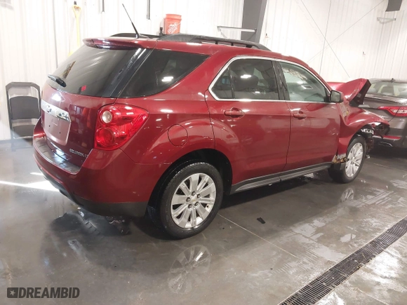 2011 Chevrolet Equinox LT w/2LT with VIN 2CNFLNEC5B6315500, listed as a IAAI auction lot 41657941 with 161,043 mi miles. Bid and sale history available at carsss.com. Image 4.