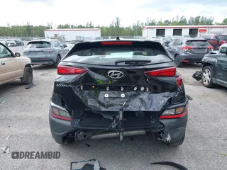 2022 Hyundai Kona Preferred with VIN KM8K22ABXNU843004, listed as a IAAI auction lot 41909990 with 18,837 mi miles and . Bid and sale history available at carsss.com. Image 6.