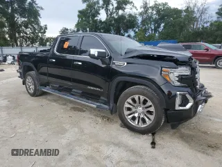 2020 GMC Sierra 1500 Denali with VIN 1GTU9FED5LZ267544, listed as a Copart auction lot 61575405 with 37,528 mi miles and Non repairable. Bid and sale history available at DreamBid. Image 4.