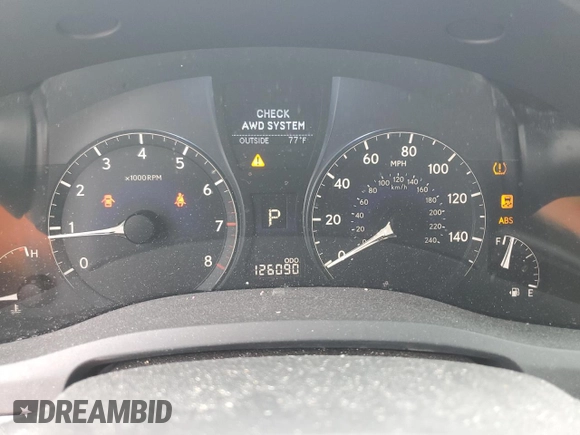 2010 Lexus RX 350 with VIN 2T2BK1BA9AC079265, listed as a Copart auction lot 62896445 with 126,090 mi miles and Salvage title. Bid and sale history available at DreamBid. Image 9.