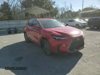 2025 Lexus NX with VIN 2T2GDCAZ0SC020433, listed as a Copart auction lot 47926815 with 3,220 mi miles and Salvage Title. Bid and sale history available at carsss.com. Image 12.
