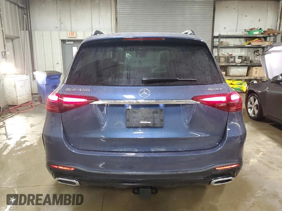 2024 Mercedes-Benz GLE 450 z VIN 4JGFB5KB1RB177783, wystawiony jako Copart lot #51010185 z przebiegiem 13 100 mil mil oraz Szkoda całkowita • Salvage title. Historia ofert i sprzedaży dostępna na DreamBid. Obrazek 6.