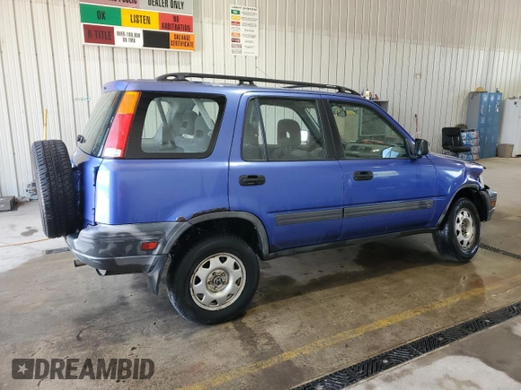 2001 Honda CR-V LX z VIN JHLRD18401C034127, wystawiony jako Copart lot #56577855 z przebiegiem 186 441 mil mil oraz Szkoda całkowita • Salvage title. Historia ofert i sprzedaży dostępna na DreamBid. Obrazek 3.
