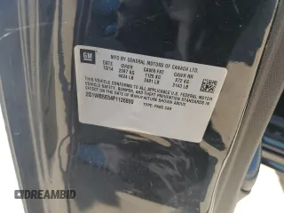 2015 Chevrolet Impala LT with VIN 2G1WB5E34F1126890, listed as a Copart auction lot 61650625 with 222,588 mi miles and Salvage title. Bid and sale history available at DreamBid. Image 12.