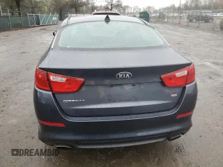 2015 Kia Optima LX with VIN KNAGM4A7XF5535691, listed as a Copart auction lot 52178395 with 154,976 mi miles and Clean Title. Bid and sale history available at carsss.com. Image 6.