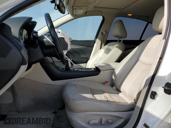 2014 Infiniti Q50 Premium with VIN JN1BV7AP2EM674006, listed as a Copart auction lot 52134725 with 144,321 mi miles and Salvage Title. Bid and sale history available at carsss.com. Image 7.