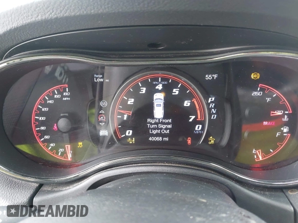2019 Dodge Durango SRT with VIN 1C4SDJGJ0KC581440, listed as a IAAI auction lot 42473821 with 40,068 mi miles and . Bid and sale history available at DreamBid. Image 7.