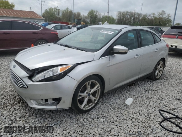 2016 Ford Focus Titanium with VIN 1FADP3J22GL354941, listed as a Copart auction lot 54401135 with 144,142 mi miles and Salvage title. Bid and sale history available at DreamBid. Image 1.