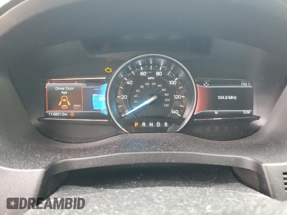 2017 Ford Explorer XLT with VIN 1FM5K8D88HGD20051, listed as a Copart auction lot 52069405 with 114,931 mi miles and Salvage Title. Bid and sale history available at DreamBid. Image 9.