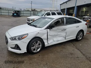 2018 Hyundai Sonata SEL with VIN 5NPE34AFXJH658789, listed as a Copart auction lot 47558645 with 82,936 mi miles and Salvage Title. Bid and sale history available at carsss.com. Image 1.