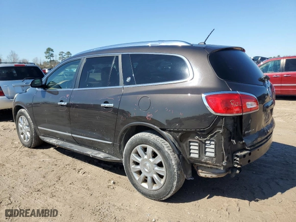2014 Buick Enclave Premium with VIN 5GAKRCKD2EJ291720, listed as a Copart auction lot 46652955 with 136,552 mi miles and Salvage Title. Bid and sale history available at carsss.com. Image 2.