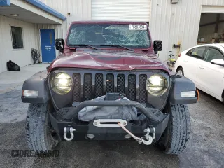 2021 Jeep Wrangler Willys with VIN 1C4HJXAGXMW723328, listed as a Copart auction lot 75887894 with 61,257 mi miles and Non repairable. Bid and sale history available at DreamBid. Image 5.