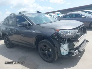 2021 Toyota RAV4 Hybrid XSE with VIN 4T3E6RFV1MU063492, listed as a IAAI auction lot 42546530 with 36,337 mi miles and . Bid and sale history available at DreamBid. Image 1.