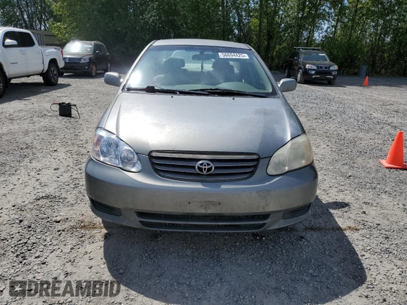 2004 Toyota Corolla CE with VIN 1NXBR32E44Z242342, listed as a Copart auction lot 56694425 with 240,081 mi miles and Clean Title. Bid and sale history available at DreamBid. Image 5.