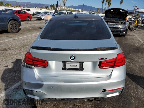 2017 BMW M3 with VIN WBS8M9C51H5G42059, listed as a Copart auction lot 77888653 with 47,063 mi miles. Bid and sale history available at carsss.com. Image 6.