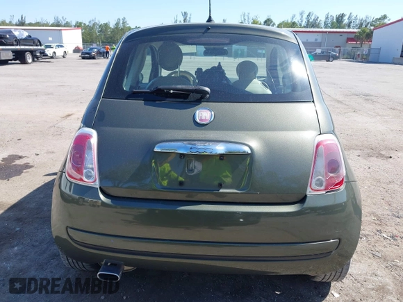 2014 FIAT 500 Pop with VIN 3C3CFFAR1ET294017, listed as a IAAI auction lot 42064496 with 1 mi miles. Bid and sale history available at carsss.com. Image 17.