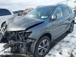 2017 Nissan Rogue SL with VIN JN8AT2MV7HW271485, listed as a IAAI auction lot 41100772 with 106,965 mi miles. Bid and sale history available at carsss.com. Image 18.