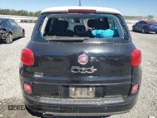 2015 FIAT 500L Easy with VIN ZFBCFABH6FZ035962, listed as a Copart auction lot 75283774 with 132,789 mi miles and Salvage Title. Bid and sale history available at carsss.com. Image 6.