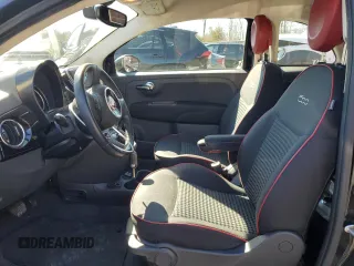 2017 FIAT 500 Pop with VIN 3C3CFFKR2HT514199, listed as a Copart auction lot 45029195 with 61,690 mi miles and Salvage Title. Bid and sale history available at carsss.com. Image 7.