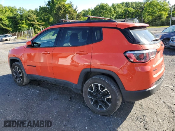 2020 Jeep Compass Sport с VIN 3C4NJDAB7LT167585, выставлен на аукционе Copart как лот 58134285 с пробегом 72 974 миль миль и Списание • Salvage title. История ставок и продаж доступна на DreamBid. Изображение 2.
