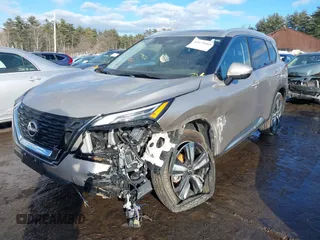 2022 Nissan Rogue Platinum with VIN JN8BT3DD6NW275718, listed as a IAAI auction lot 41675565 with 37,648 mi miles and . Bid and sale history available at DreamBid. Image 18.
