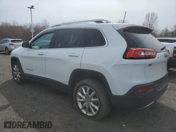 2017 Jeep Cherokee Limited with VIN 1C4PJLDB9HW523020, listed as a Copart auction lot 50887925 with 140,041 mi miles and Salvage Title. Bid and sale history available at carsss.com. Image 2.