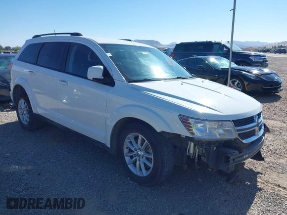 2017 Dodge Journey SXT with VIN 3C4PDCBG4HT514608, listed as a IAAI auction lot 42045672 with 116,086 mi miles and . Bid and sale history available at carsss.com. Image 1.