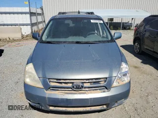 2008 Kia Sedona EX with VIN KNDMB233786265441, listed as a Copart auction lot 74597604 with 0 mi miles and Salvage Title. Bid and sale history available at carsss.com. Image 5.