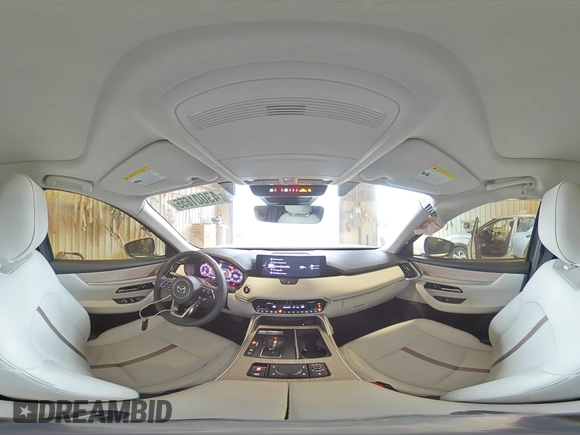 2024 Mazda CX-90 Premium Plus with VIN JM3KKEHD8R1147141, listed as a Copart auction lot 43001655 with 22,108 mi miles and Clean Title. Bid and sale history available at DreamBid. Image 13.