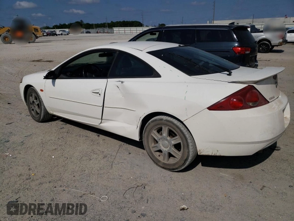 2002 Mercury Cougar z VIN 1ZWFT61L425621799, wystawiony jako Copart lot #54654305 z przebiegiem 159 209 mil mil oraz Szkoda całkowita • Salvage title. Historia ofert i sprzedaży dostępna na DreamBid. Obrazek 2.