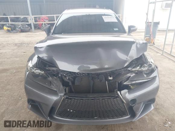 2016 Lexus IS 200t with VIN JTHBA1D21G5035570, listed as a IAAI auction lot 41593624 with 105,100 mi miles and . Bid and sale history available at carsss.com. Image 12.