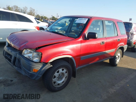 1998 Honda CR-V LX with VIN JHLRD1845WC065039, listed as a IAAI auction lot 41459730 with 197,664 mi miles. Bid and sale history available at carsss.com. Image 17.