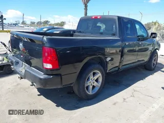 2018 Ram 1500 Tradesman with VIN 1C6RR6FTXJS182966, listed as a IAAI auction lot 41744144 with 60,714 mi miles and . Bid and sale history available at DreamBid. Image 4.
