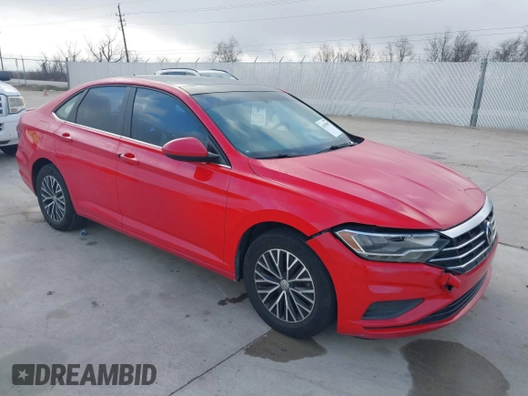 2019 Volkswagen Jetta S z VIN 3VWC57BUXKM099060, wystawiony jako IAAI lot #41478697 z przebiegiem 134 363 mil mil oraz . Historia ofert i sprzedaży dostępna na DreamBid. Obrazek 1.