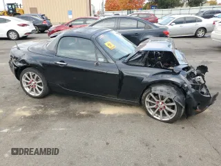 2008 Mazda MX-5 Miata Touring with VIN JM1NC26F080154207, listed as a Copart auction lot 76906044 with 169,602 mi miles and Salvage title. Bid and sale history available at DreamBid. Image 4.